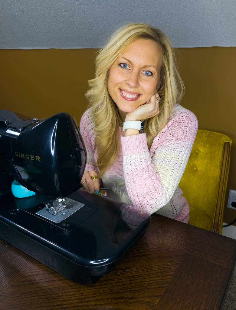 Winter at the Sewing Machine