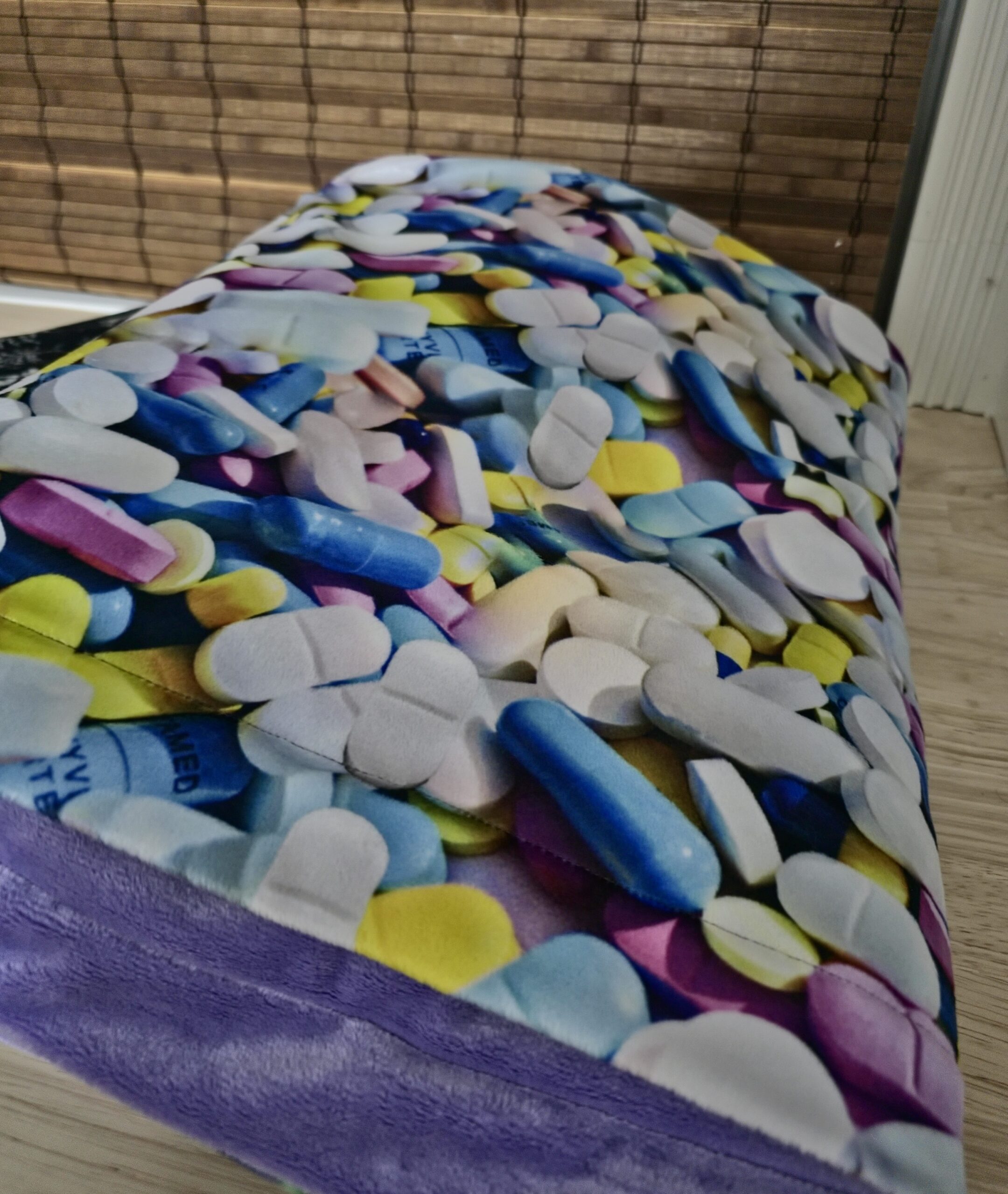 Sewing a second minky blanket, slowing down and rediscovering creative rhythm after time away from sewing.